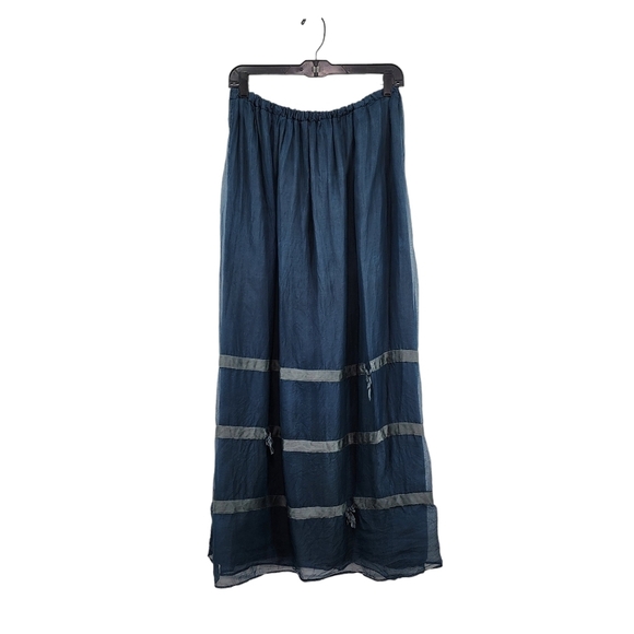 Homefrocks Women's Vintage Stripes Maxi Skirt - XL - Picture 1 of 6